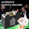 Ni-SHEN 6 Decks Automatic Card Shuffler USB/Battery Operated Electric Shuffler for Family Party Poker/Blackjack/UNO