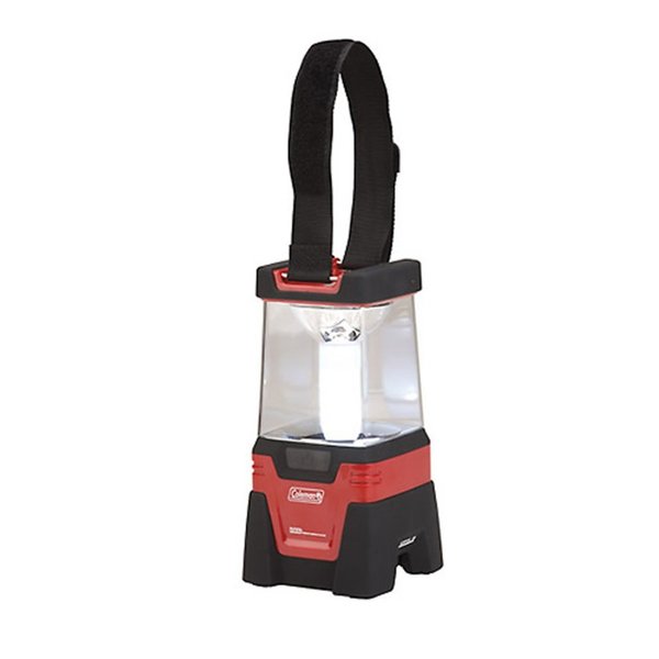 Coleman Easy-Hanging 400L LED Lantern, Battery Powered Lantern with Hanging Handle, Shatter-and-Water Resistant Lantern for Camping, Emergencies, and Backyard Usage