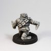 Stonehaven Miniatures Male Dwarven Rogue Miniature Figure, 100% Pewter Metal - 32mm Tall - (for 28mm Scale Table Top War Games) - Made in USA