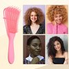 Seddy Detangling Brush, Painless Curly Hair Care Tool, Frizz-Free, Effortless Detangling, Tangle-Free Styling for Gentle and Innovative Curl, Revolutionized Design for Smooth, Knot-Free Hair
