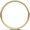 Tiny Gold Nose Ring hoop - 24 gauge snug Nose Hoop thin nose Piercings hoops - nose piercing rings