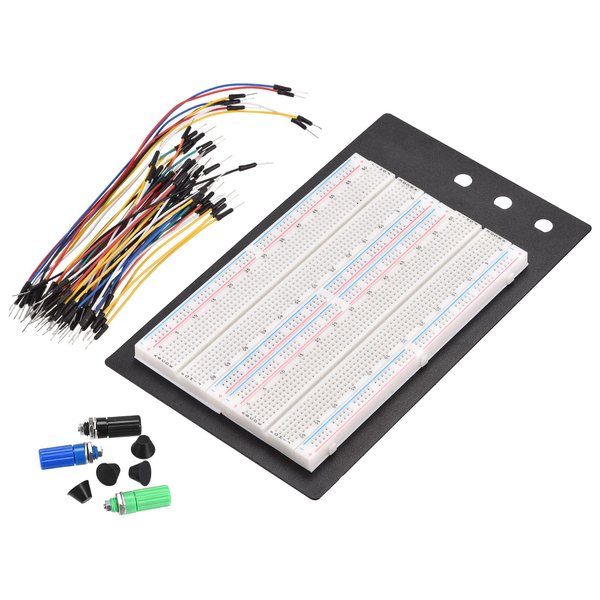 MECCANIXITY Breadboards Kit 1660 Point Solderless Breadboards Set for Proto Shield and Testing1 Set