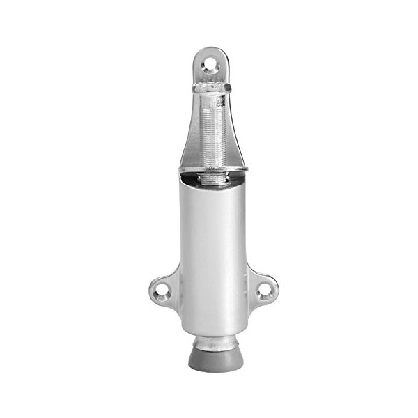 Rockwood 085817 459.26D Spring Loaded Plunger Door Stop, Satin Chrome Finish