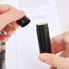 20Pcs 5g Oval Lip Balm Containers Empty Refillable Plastic DIY Lipstick Lip Gloss Tubes Holder Chapstick Tube Crayon Pipe Bottle Case (black)