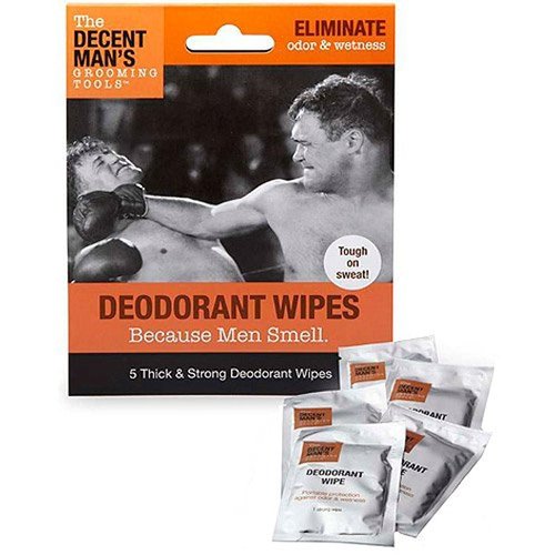 The Decent Man's Grooming Tools, Deodorant Wipes