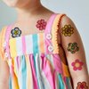 CHARLENT Flower Temporary Tattoos for Kids - 74 Individually Sheets Flower Tattoos Stickers for Girls Birthday Party Favors Goodie Bag Fillers