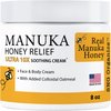 Manuka Honey Cream (8oz) Body Lotion Skincare Relief - Eczema Honey Cream for Psoriasis, Itchy, Dry Skin - Face Moisturizer For Kids, Adults, Baby Eczema Cream with Manuka Honey New Zealand