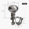 Marine Grade Boat Steering Wheel Maneuvering Turning Control Knob, 316 Stainless Steel for Oval Rail Steel Wheel Only (Small: 1-1/2")