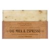 PROVENCE ESSENTIALS Bar Soap All Natural Exfoliating Bar, Harvest Blend, Made with Organic Almond Milk (OAT MILK & ESPRESSO)