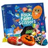 Byncceh Kids Rock Painting Kit Glow in The Dark Scratch Boards, Rocks for Painting Kits - Scratch Art for Kids, DIY Arts and Crafts Toy Birthday Party Halloween Christmas Gift for Boys Girls Ages 6-12