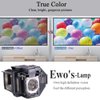 EWO'S Replacement Projector Lamp for ELPLP96 Epson Powerlite Home Cinema 2100 2150 1060 660 760hd VS250 VS350 VS355 EX9210 EX9220 EX3260 EX5260 EX7260 X39 W39 S39 109W V13H010L96 Lamp Bulb Replacement