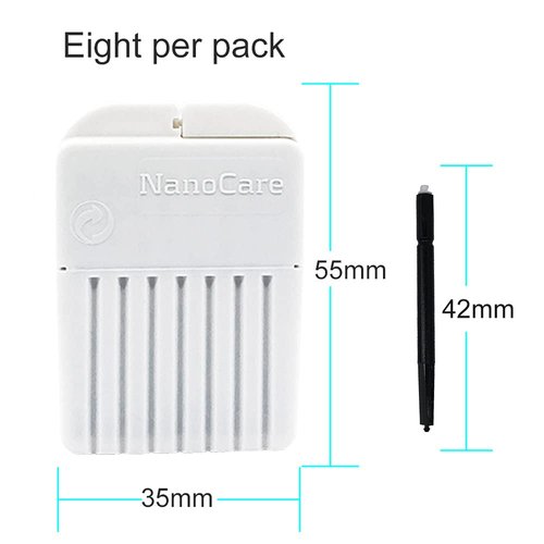 Widex NanoCare Wax Guards Filters for Widex, Phonak, Unitron and Resound Hearing aids, CeruStop Wax Guards Hearing aid Wax Traps Cleaning Tools Kit with Carry Case-24Filters