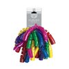 Jillson Roberts 6-Count Self-Adhesive Curly Bows Gift Wrap Accessory Available in 10 Color Combinations, Purple/Red/Green/Royal Fiesta Mix