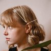 Beavorty Headband, 2 Pcs Simple Golden Iron Hairband, Hair Hoop Metal, Wedding Bridal Headdress, Halloween Costume Headpiece, DIY Hair Accessory, Gold Queen Goddess Headband, Wedding Wire Headband