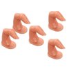 Olymstore(TM) 5pcs Make up Nail Art Kit Plastic False Finger Practice Training Display Tool