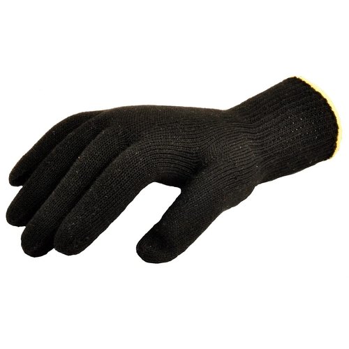 G & F 1916 Heat Resistant Beauty Gloves for Curling and Flat Iron, Black, Sold by 1 Piece