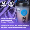 Gnarly Nutrition Creatine Powder - Creapure, Vegan Creatine Supplement, NSF Sport Certified, Optimized Recovery, Sports Nutrition, 5g Creatine Monohydrate, Unflavored (15.87oz)
