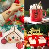 45 Pieces Christmas Temporary Tattoos for Kids, 10 Sheets Stocking Stuffers Santa Claus Christmas Tree Snowman Waterproof Tattoos Stickers for Christmas Holiday Birthday Party Decorations