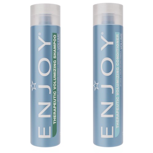 Enjoy Therapeutic Volumizing Shampoo and Conditioner 10.1 oz Duo Set