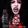 Yeweian Makeup Stage Blood(1.06 oz),Edible Fake Blood, Sticky Washable Fake Blood Makeup for Eye Blood Drops,Mouth,Nosebleed,Halloween SFX Makeup,Costume,Zombie,Vampire and Monster Dress Up(Dark)