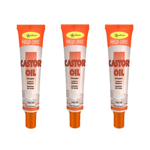 Sun Flower Mega Care Nature Hair Oil 1.5oz (Castor)