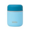 MIRA 9oz Insulated Food Jar Thermos for Hot Food & Soup, Compact Stainless Steel Vacuum Lunch Container - Sky Blue
