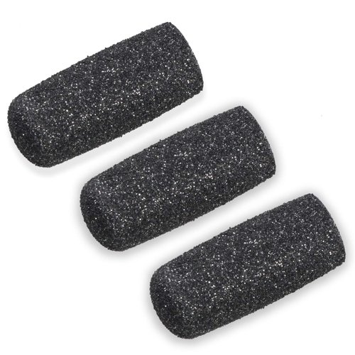 Extra Coarse Refill Rollers by Own Harmony - Best Fit for Electric Callus Remover CR1700: Professional Foot Care for Healthy Feet, Pedicure File Tools - Refills 3 Pack Replacement Roller Heads