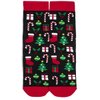 Lavley If You Can Read This, Bring Me Funny Socks - Novelty Gifts for Men, Women and Teens (US, Alpha, One Size, Regular, Regular, Merry Xmas)