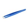 Zawa Care Tweezers for Women Stainless Steel Slant Precision Tweezer - Eyebrow Tweezers for Women and Men with Travel Case(Bold Blue)