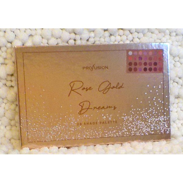 PROFUSION COSMETICS Profusion Rose Gold Dreams Eyeshadow Palette, 28 Shades