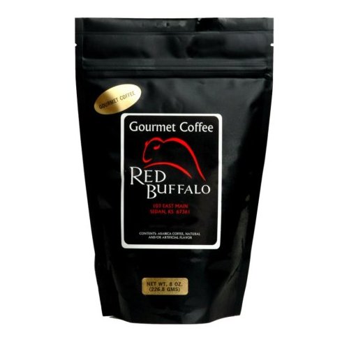 Red Buffalo Cookies-N-Cream Flavored Coffee, Ground, 1 pound