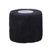 ESUPPORT 2 Inches X 5 Yards Self Adherent Cohesive Wrap Bandages Strong Elastic First Aid Tape for Wrist Ankle Black Pack of 10