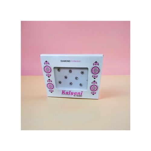 Generic Bindi Tattoo Stickers Adhesive Body Jewelry Multi Size Indian Daily Use Forehead Bindi Round Dot (MS-Bindi-15), Medium