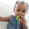 Dr. Brown's Learning Loop, Baby Teether Ring with Multiple Shapes & Textures, Soft 100% Silicone, BPA Free, 3m+
