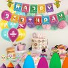 Mexican Themed Happy Birthday Banner Mexican Taco Bout Party Banner Mexican Papel Picado Garland for Cinco De Mayo Party Backdrops Decorations Fiesta Party Supplies