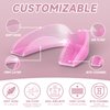 4 Pack Pink Kids Mouth Guard for Teeth Grinding,Comfortable Kids Night Guard,Moldable Child Bite Guard for Clenching Teeth, Mouthguard for Kids