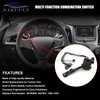 Nakuuly Multifunction Turn Signal Switch Compatible with 1999-2002 Chevy Silverado Suburban Tahoe Avalanche & GMC Sierra Yukon Combination Wiper Arm Lever Replaces # 26100839 3441937