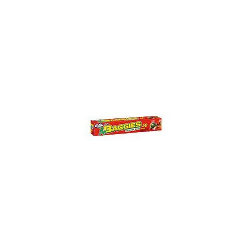 Baggies Food Storage Bags with Ties, Gallon (Case of 12)