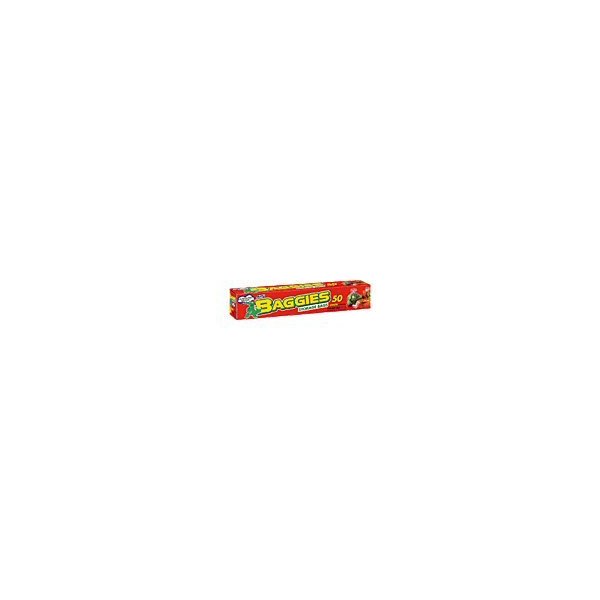Baggies Food Storage Bags with Ties, Gallon (Case of 12)
