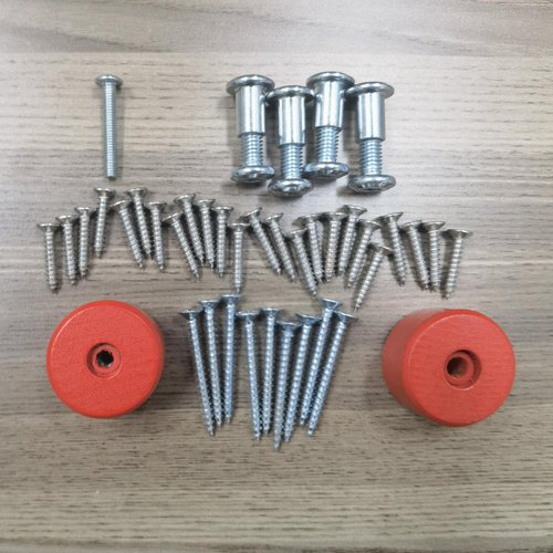 Rundad Puppet Theater Accessories - A Complete Set of Screw Packs