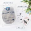 HAIRCUBE Ombre Blonde Pixie Cut Wigs Natural Short Blonde Wigs Dark Root Blonde Wigs for Women