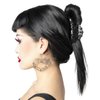 kreepsville 666 Spiderweb Claw Clip Gothic Horror Hair Accessory (Black), 1 Count (Pack of 1)