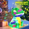 Paint Your Own Dinosaur Lamp Kit, Art Supplies Arts & Crafts Kit, Painting kit for Kids 6-12, Dinosaur Toys for Boys Girls and Kids, Girls Boy Birthday Christmas Gift Ages 3 4 5 6 7 8 9 10 11 12+