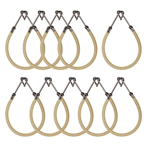 Mini Skater 10Pcs Women Ponytail Hooks Bungee Small Rubber Bands Hair Ties Accessories Elastic Holder Blonde Beige Styling Headbands Tools Claw Thick Hair Clips for Women (Apricot)
