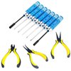 ShareGoo 10 in 1 RC Screwdrivers Pliers kit Hex Hexangular Repair Tool Set for RC Helicopter Quadcopter Airplane Car