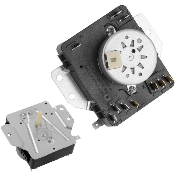 W10185982 Dryer Timer Replacement for Whirlpool Maytag Kenmore Amana Crosley WED4800XQ0 7MWED1800EM0 3DWGD4815FW1 Timer Replace W11758405 WPW10185982 AP6016541