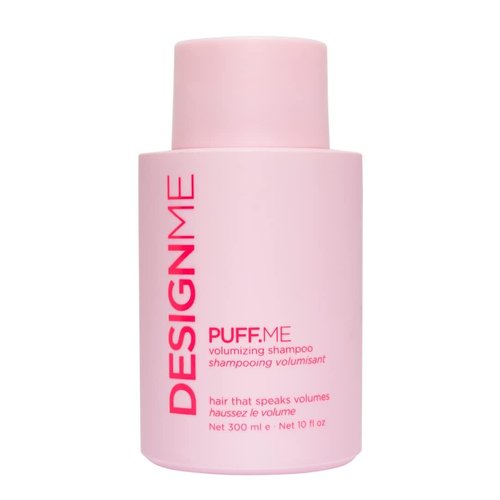PUFF.ME Volumizing Shampoo by DESIGNME | Adds Body, Bounce & Volume for Fuller, Thicker Hair| For Fine & Medium Hair | Boosts Shine | Color-Safe, Lightweight Formula | Vegan, Paraben & Sulfate Free