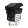 Five Oceans 3 Pin On-Off Rocker Switch - UTV Rocker Switch, Waterproof Rocker Switch 12v, LED Rocker Switch 12v for Boats - FO1526