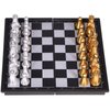 KICTERO 5" Mini Chess Set Travel Board Game with Magnetic Folding Chess Board Portable and Store Chess Pieces Pocket Chess Games for Kids and Adult,Easy to Carry