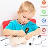 Montessori Car Screwdriver Board Set ，Car LED Busy Board Light Switch Montessori Toy for Toddlers, Wooden Busy truck Kids Tools Set, Fine Motor Skills Activities Sensory Educational Toys for Kids